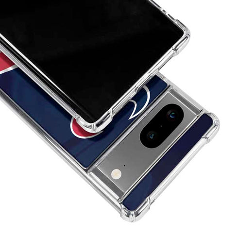 NFL Houston Texans Google Pixel 7a Clear Case